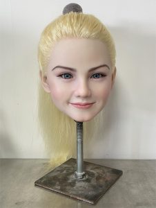 Alisa 硬硅胶头植发